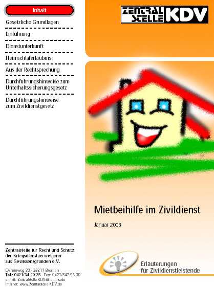Brosch�re Mietbeihilfe