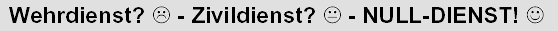 Nulldienst